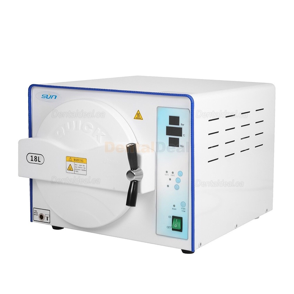 Sun SUN18/23-I(E) 18L/23L Table top Dental Autoclave Sterilizer Class N